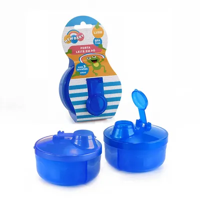 Porta Leite Em Pó New Baby Luxo 270ml Porta Leite Em Pó New Baby Luxo 270ml