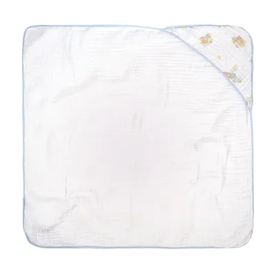 Toalha Com Capuz Baby Joy Soft Mais Estampada Urso Soninho Toalha Com Capuz Baby Joy Soft Mais Estampada Urso Soninho