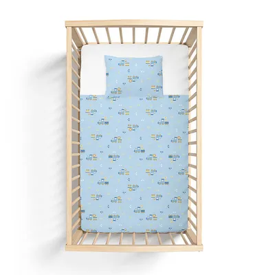 Jogo Lençol Berço Americano Bercinho Safari - 3 Peças Jogo Lençol Berço Americano Bercinho Safari - 3 Peças