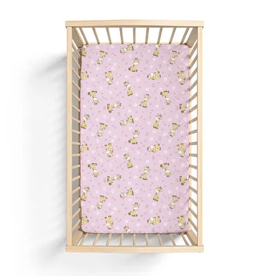 Lençol Com Elástico Bercinho Convencional Girafa Lençol Com Elástico Bercinho Convencional Girafa