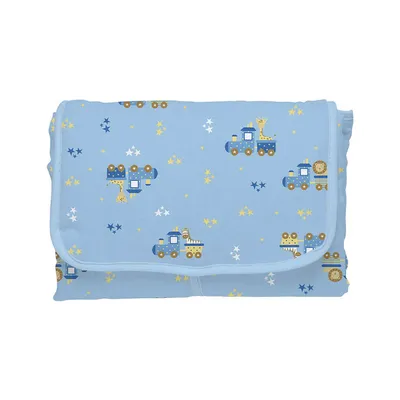 Trocador De Fralda Bercinho Portátil Forro Pvc Safari