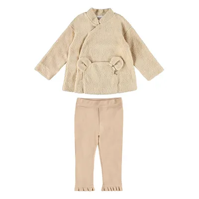 Conjunto Bebê Kiki Com Detalhe Ursinho Conjunto Bebê Kiki Com Detalhe Ursinho