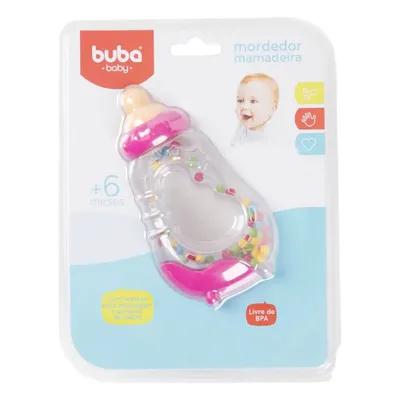 Mordedor Buba Com Chocalho Mamadeira