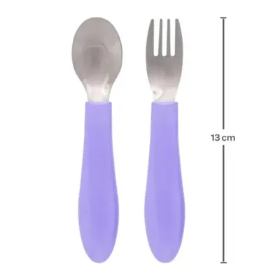 Kit Talheres Buba Bubazoo - 2 Peças Kit Talheres Buba Bubazoo - 2 Peças