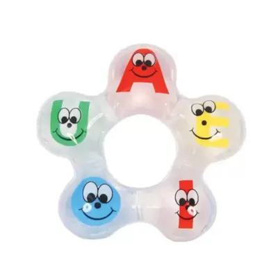 Mordedor Letrinhas Com Água 8966 Mordedor Letrinhas Com Água 8966