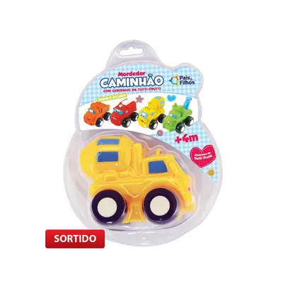 Mordedor Menino Caminhões Sortidos 11512 Mordedor Menino Caminhões Sortidos 11512