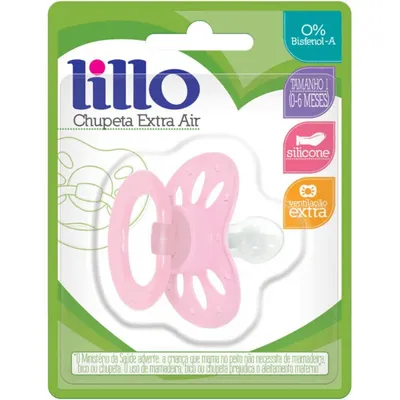 Chupeta Bebê Lillo Extra Air Ortodôntica Chupeta Bebê Lillo Extra Air Ortodôntica