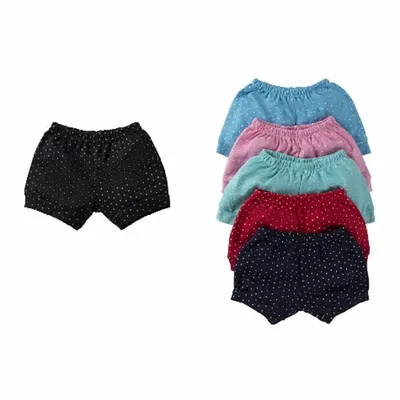 Kit Short Canelado Poá Sortido 8118