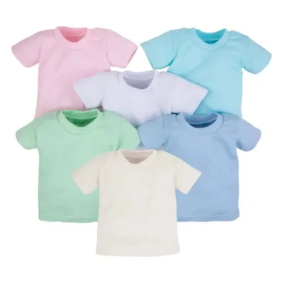 Kit Camiseta com 6 Unidades Manga Curta Básica Kit Camiseta com 6 Unidades Manga Curta Básica