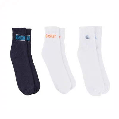 Kit meia esportiva cano curto 3739