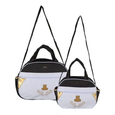 Bolsa Básica Oval + Frasqueira Urso 2956