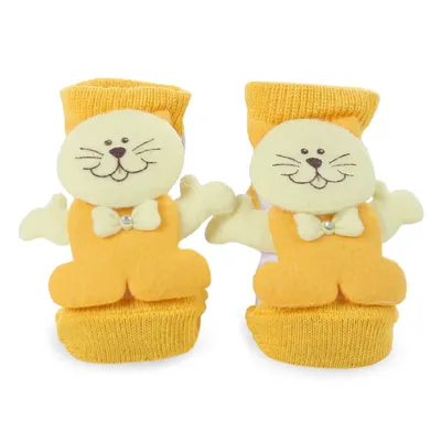 Meia Bebê Menino Com Aplicação De Bichos Sortidos 17692