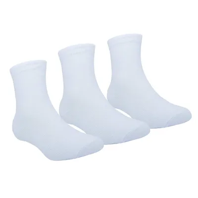 Kit Meia Infantil Pimpolho Lisa Unissex 03 Unidades
