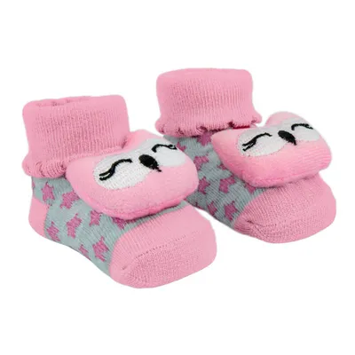 Meia Bebê Pimpolho Com Aplicação de Patch