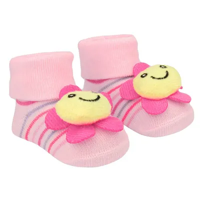 Meia Bebê Pimpolho Com Aplicação de Patch