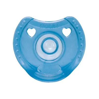 Chupeta Kuka Em Silicone Soft Comfort Tamanho 1 Azul