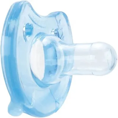 Chupeta Kuka Em Silicone Soft Comfort Tamanho 1 Azul