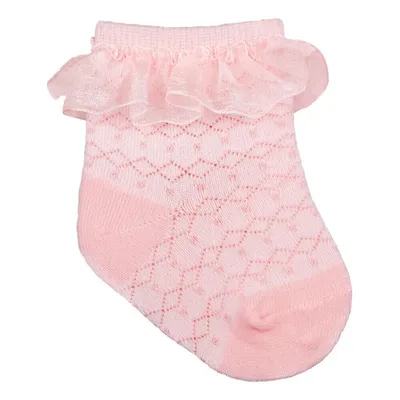 Meia Bebê Pimpolho Festa Fashion Renda