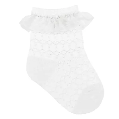 Meia Bebê Pimpolho Festa Fashion Renda