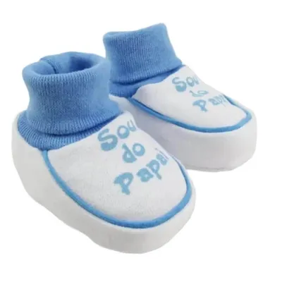 Pantufa Bebê Pantas Baby Sou Do Papai Pantufa Bebê Pantas Baby Sou Do Papai
