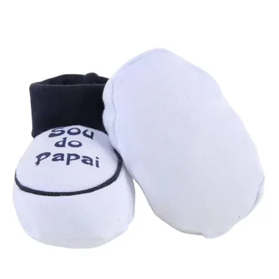 Pantufa Bebê Pantas Baby Sou Do Papai Pantufa Bebê Pantas Baby Sou Do Papai