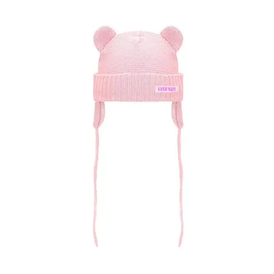 Touca Everly Em Acrílico Com Orelha E Cordão Touca Everly Em Acrílico Com Orelha E Cordão