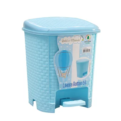 Lixeira Monte Líbano Rattan 6 Litros