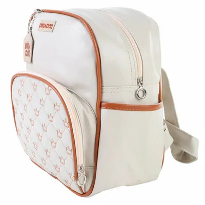 Mochila Maternidade Din Don Coroa Tamanho Médio