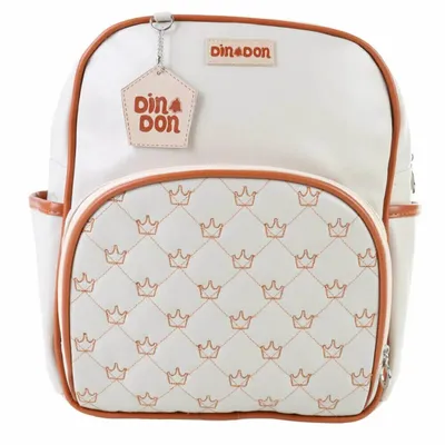 Mochila Maternidade Din Don Coroa Tamanho Médio