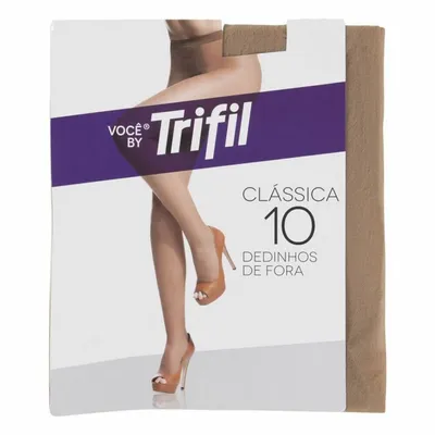 Meia Calça Mamãe Dedinhos De Fora Fio 10 14028