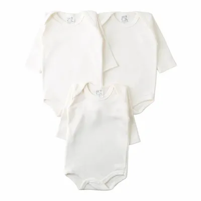 Kit Body Bebê Mub Suedine Liso - 03 Peças Kit Body Bebê Mub Suedine Liso - 03 Peças