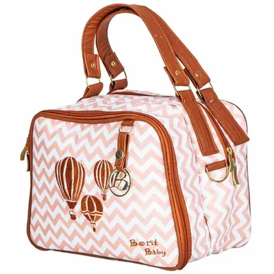 Bolsa Boni Chevron Baguete Pequena 20x28 Bolsa Boni Chevron Baguete Pequena 20x28