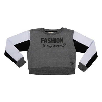 Blusão Juvenil Livy Moletom Estampa Em Relevo Fashion Blusão Juvenil Livy Moletom Estampa Em Relevo Fashion