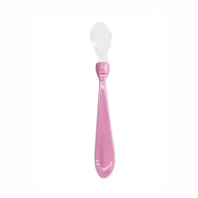 Colher Vila Toy Com Ponta De Silicone Rosa Colher Vila Toy Com Ponta De Silicone Rosa