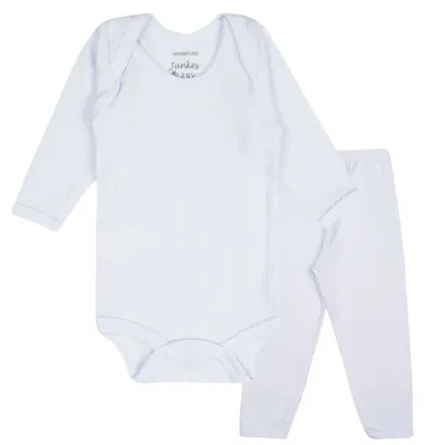 Conjunto Junkes Body Manga Longa Básico + Mijão