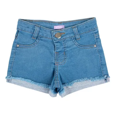 Short Kookabu Em Jeans Moletinho Com Bordado Coração Short Kookabu Em Jeans Moletinho Com Bordado Coração