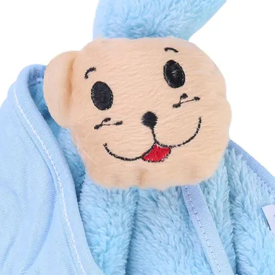 Naninha Microfibra Baby Joy Lisa Azul Naninha Microfibra Baby Joy Lisa Azul