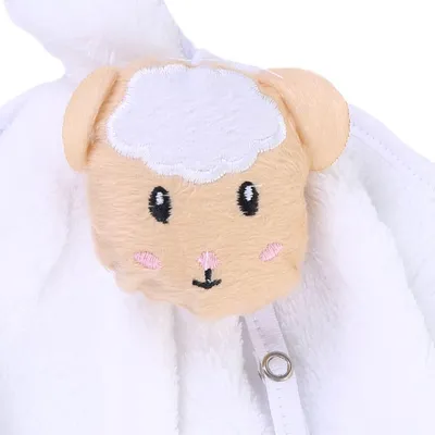 Naninha Microfibra Baby Joy Lisa Branco Naninha Microfibra Baby Joy Lisa Branco