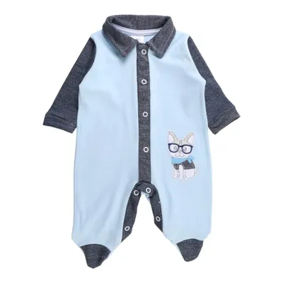 Macacão Longo Bebê Presente De Anjo Bordado Cachorrinho Macacão Longo Bebê Presente De Anjo Bordado Cachorrinho