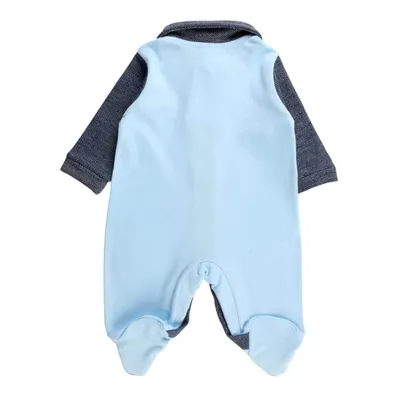 Macacão Longo Bebê Presente De Anjo Bordado Cachorrinho Macacão Longo Bebê Presente De Anjo Bordado Cachorrinho