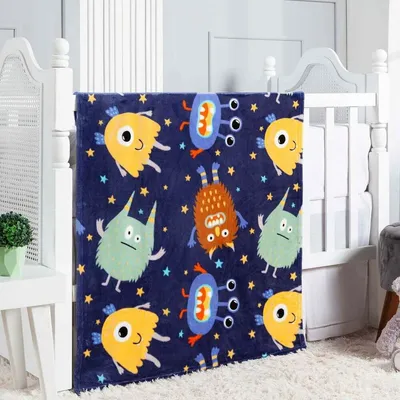 Cobertor Etruria Flannel Kids Monstros Cobertor Etruria Flannel Kids Monstros