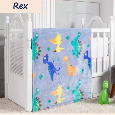 Cobertor Etruria Flannel Kids Rex Cobertor Etruria Flannel Kids Rex