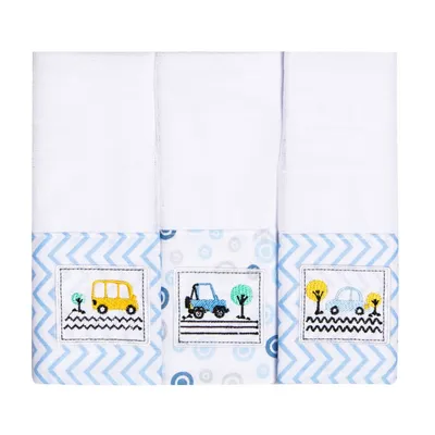 Kit Pano De Boca Papi Bordados Karinho Faixa Bibi - 03 Peças Kit Pano De Boca Papi Bordados Karinho Faixa Bibi - 03 Peças
