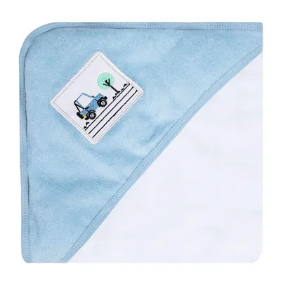 Toalha De Banho Papi Bordados Karinho Com Capuz Bordado