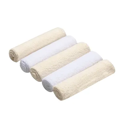 Kit Toalha De Boca Papi Bordados Karinho Lisa - 05 Peças