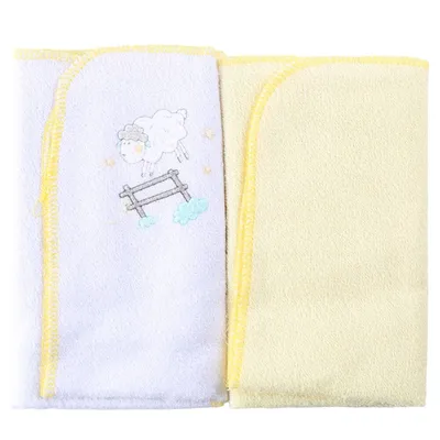 Kit Pano De Boca Incomfral Com Aplicação de Puff - 02 Peças Kit Pano De Boca Incomfral Com Aplicação de Puff - 02 Peças