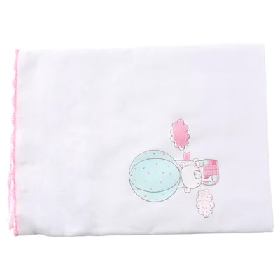 Toalha Fralda Luxo Incomfral Pinte E Borde Com Puff