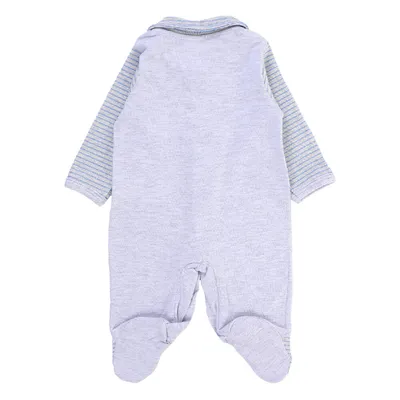 Macacão Longo Bebê Presente De Anjo Bordado Urso Avião Macacão Longo Bebê Presente De Anjo Bordado Urso Avião