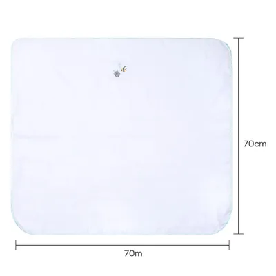 Kit Fralda Bordados Papi Fundo Do Mar - 3 Peças