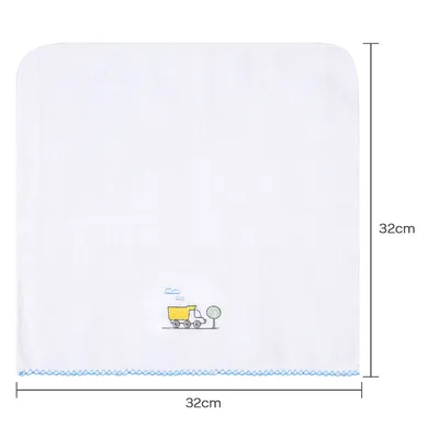 Kit Pano De Boca Bordados Papi Trator - 3 Peças